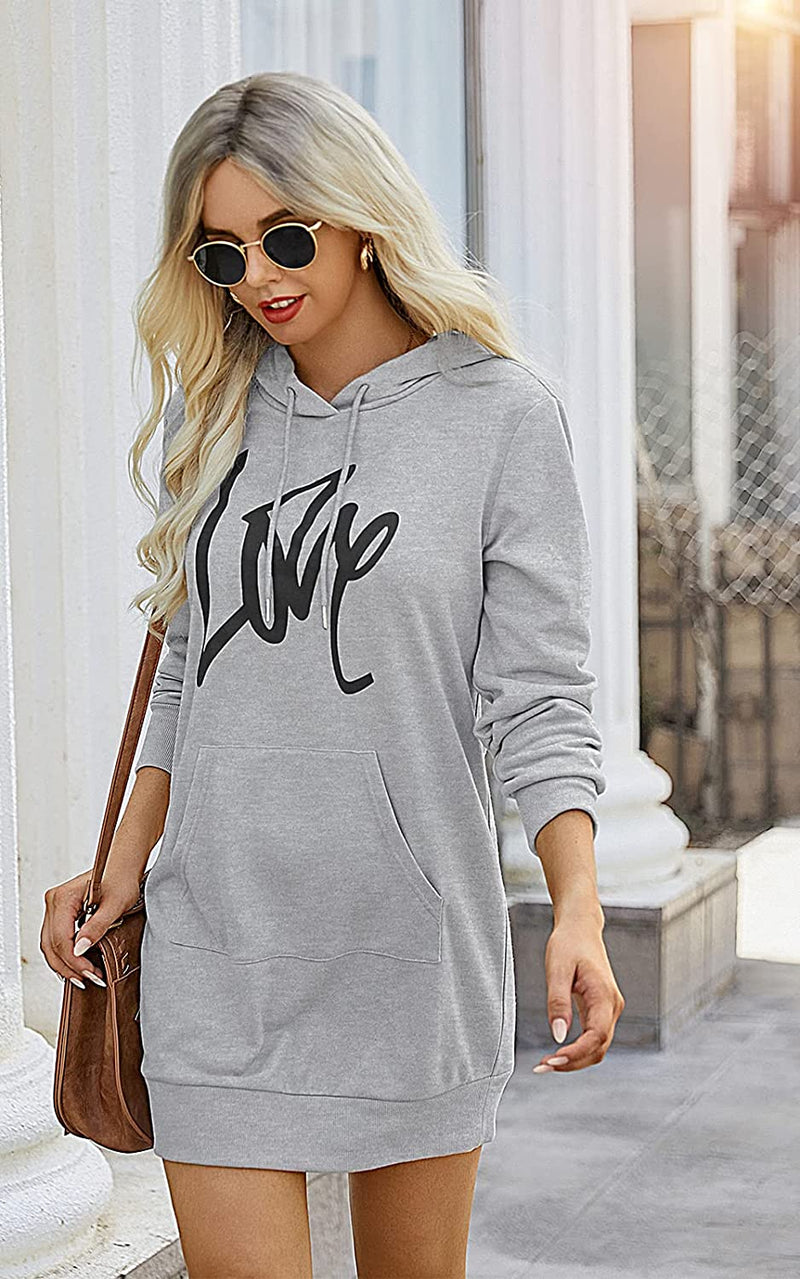 Lightweight  Drawstring Hooded Sweatshirt