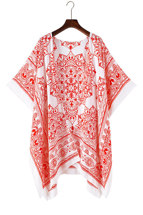 Ethnic Beach Kimono Cover Up