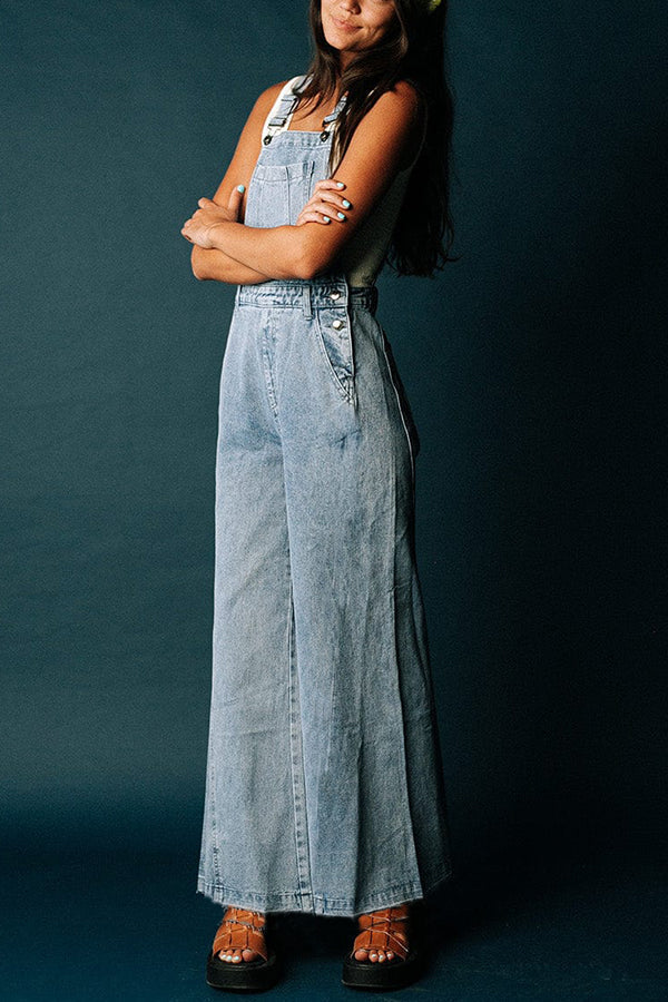 Throwback Denim Overalls