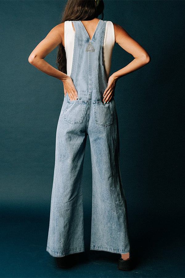 Throwback Denim Overalls