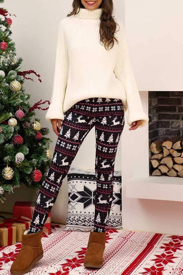 Printed Slim Leggings