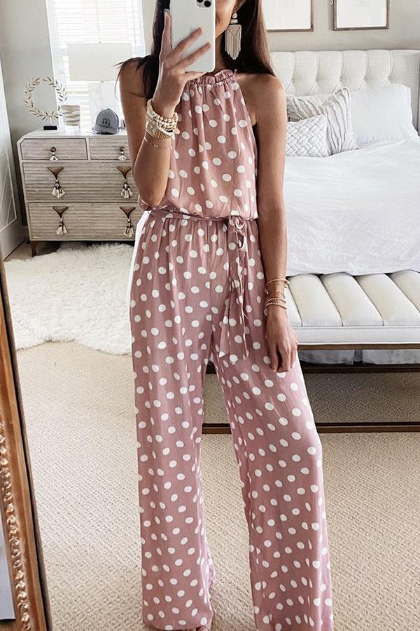 Brave Soul Little Polka Dot Jumpsuit