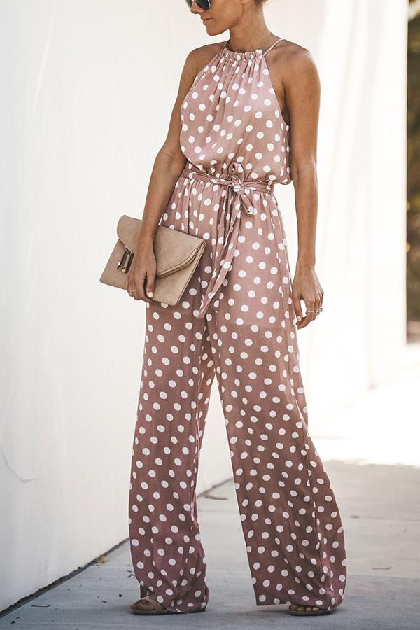 Brave Soul Little Polka Dot Jumpsuit