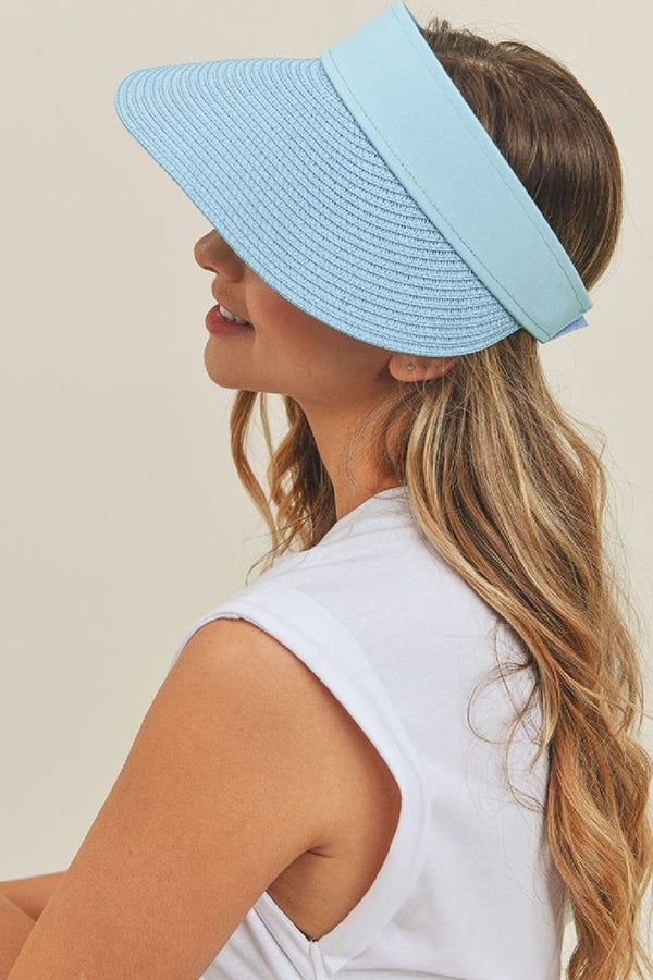 Straw Elastic Visor