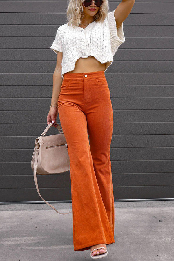 East Coast Cord Corduroy Flare Pants