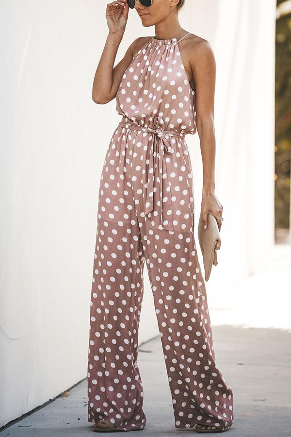 Brave Soul Little Polka Dot Jumpsuit