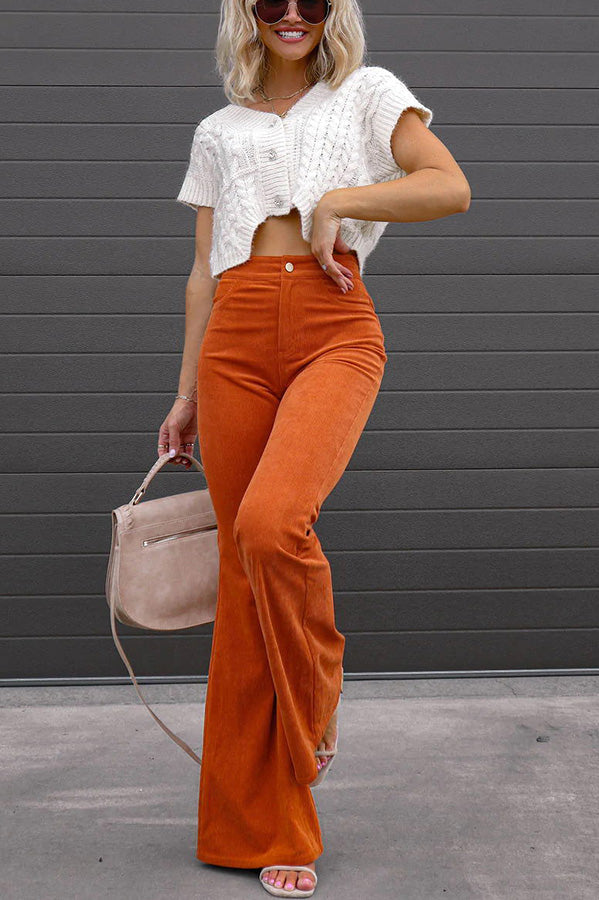 East Coast Cord Corduroy Flare Pants