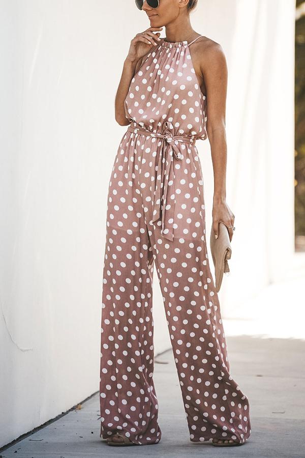 Brave Soul Little Polka Dot Jumpsuit