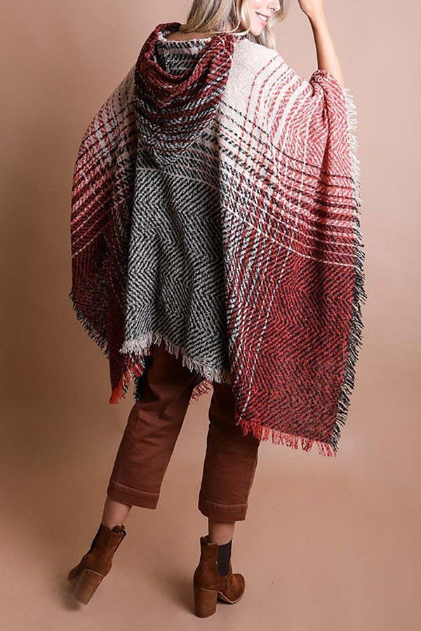 Grand Canyon Hooded Poncho