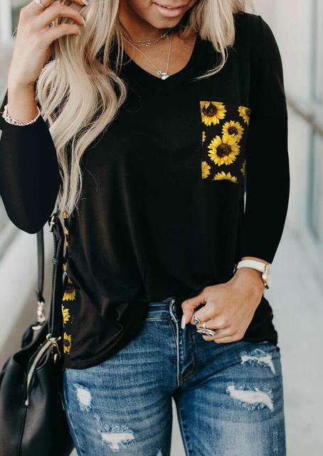 Leopard Print Long Sleeve Tops