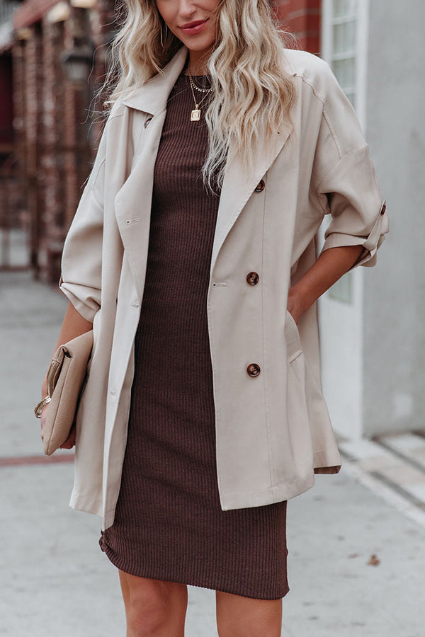 Double Agent Short Trench Coat