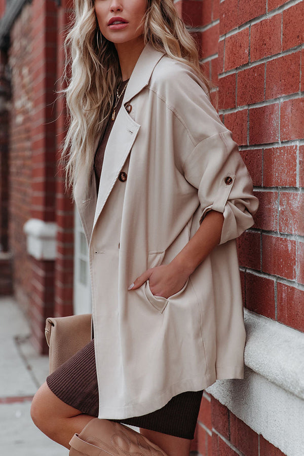 Double Agent Short Trench Coat